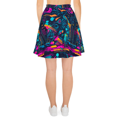 Cyber Graffiti Skirt