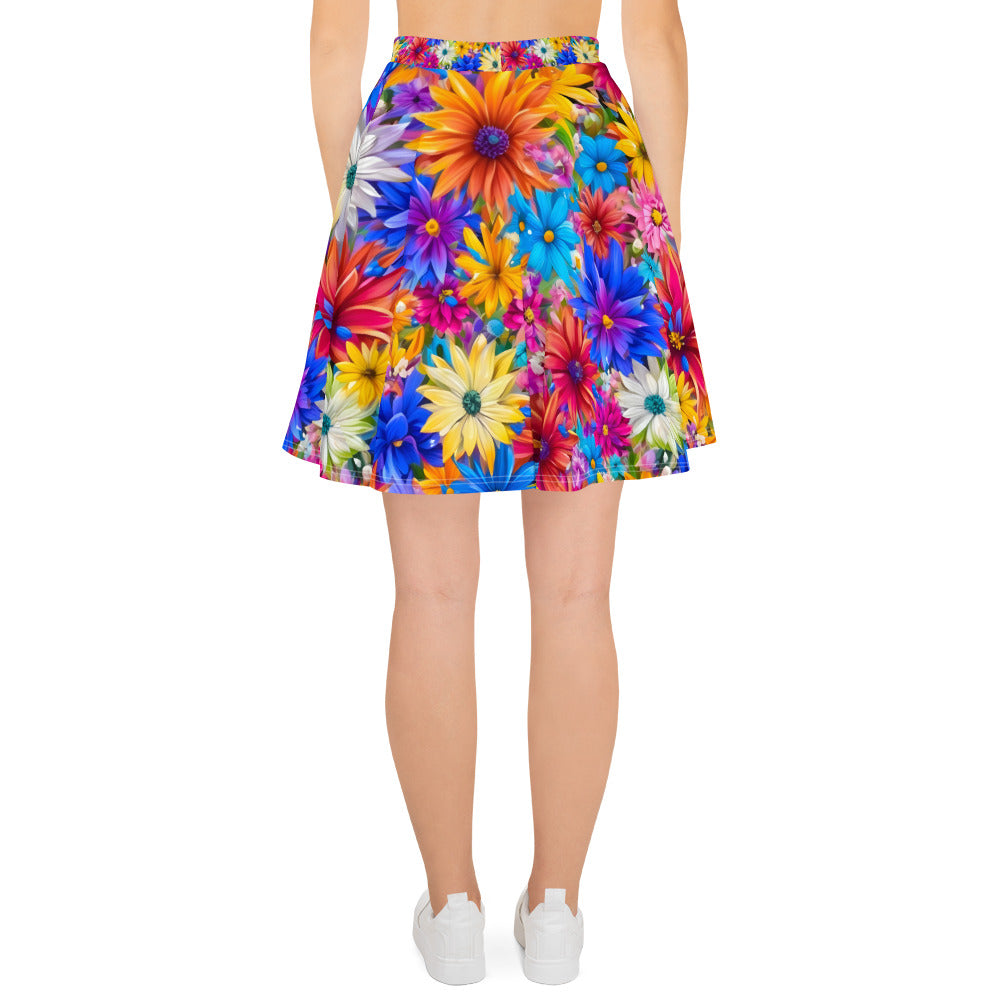 Explosion of Flowers Skirt