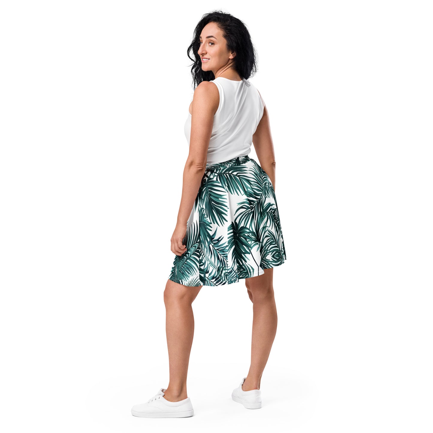 Palms Floral Skirt