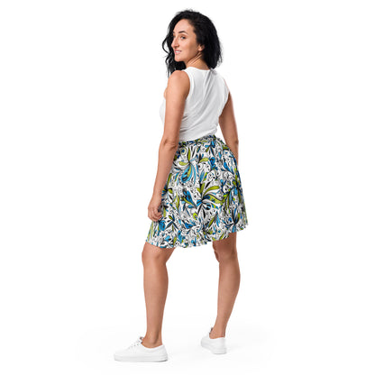 Chaos Floral  Skirt