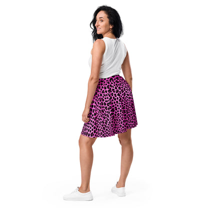 Pink Leopard Skirt