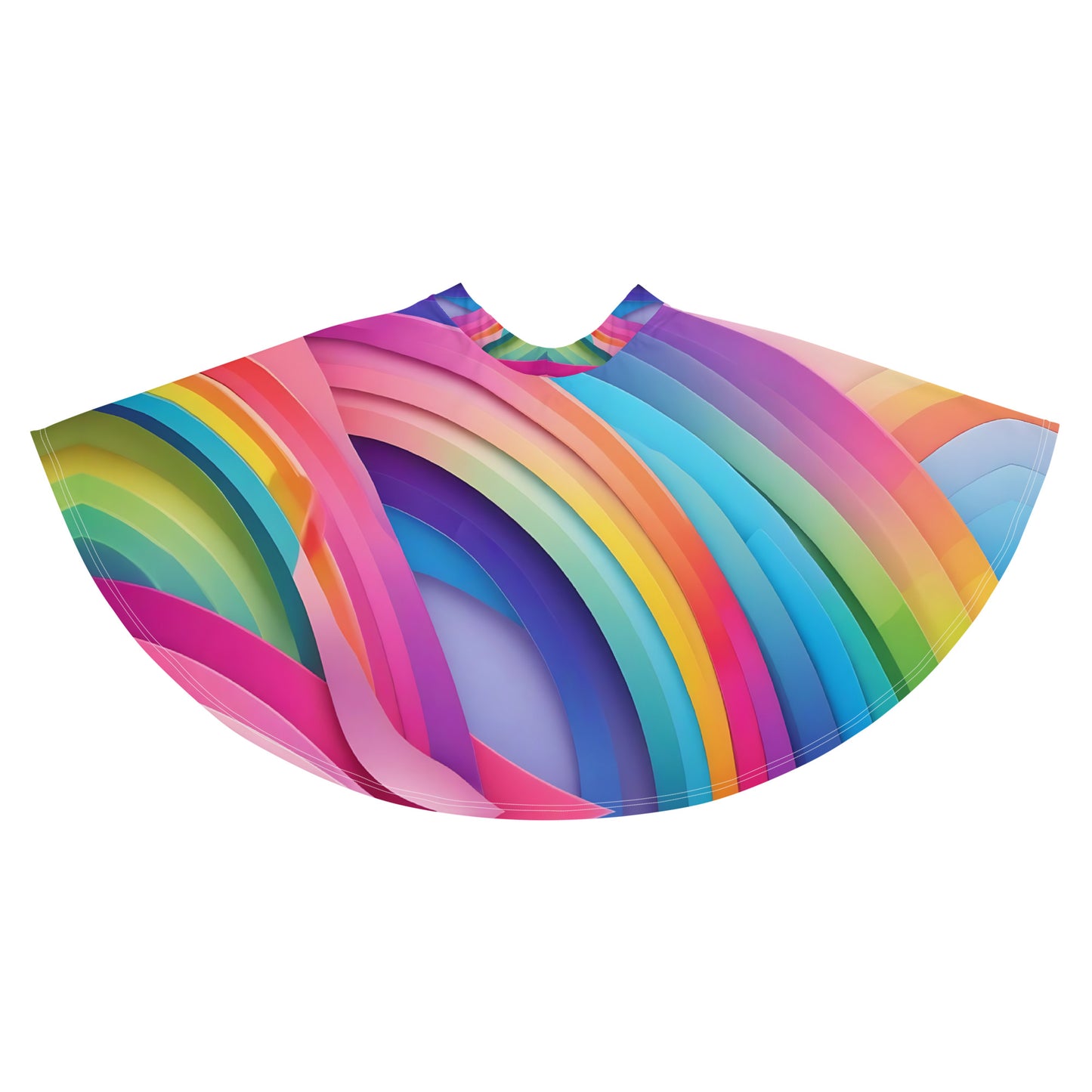 Rainbow Abstract Skirt