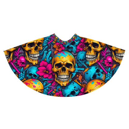 Colorful Skulls Skirt