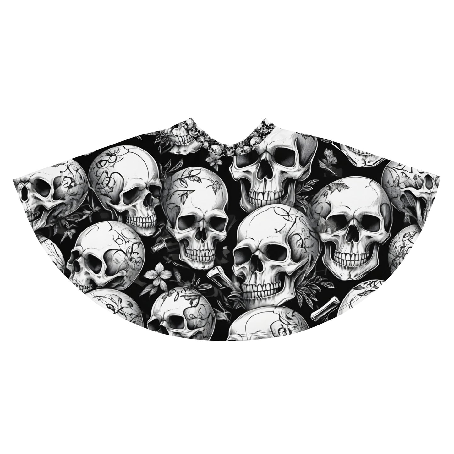 Skulls Dark Skirt