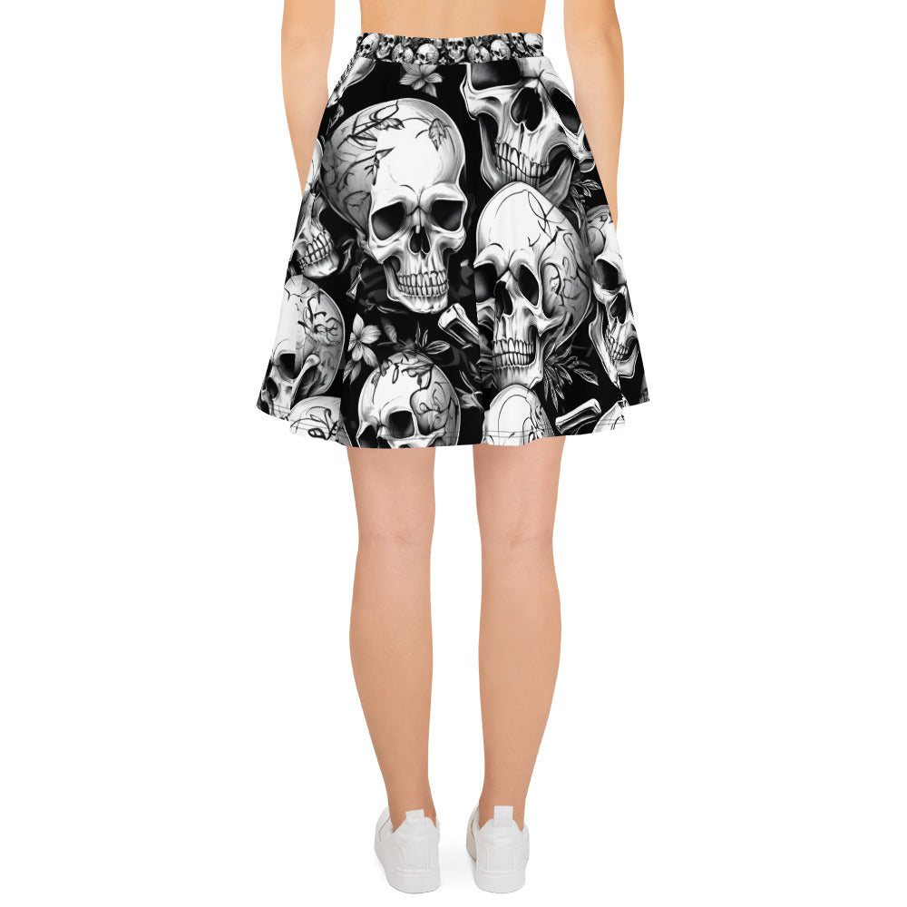 Skulls Dark Skirt