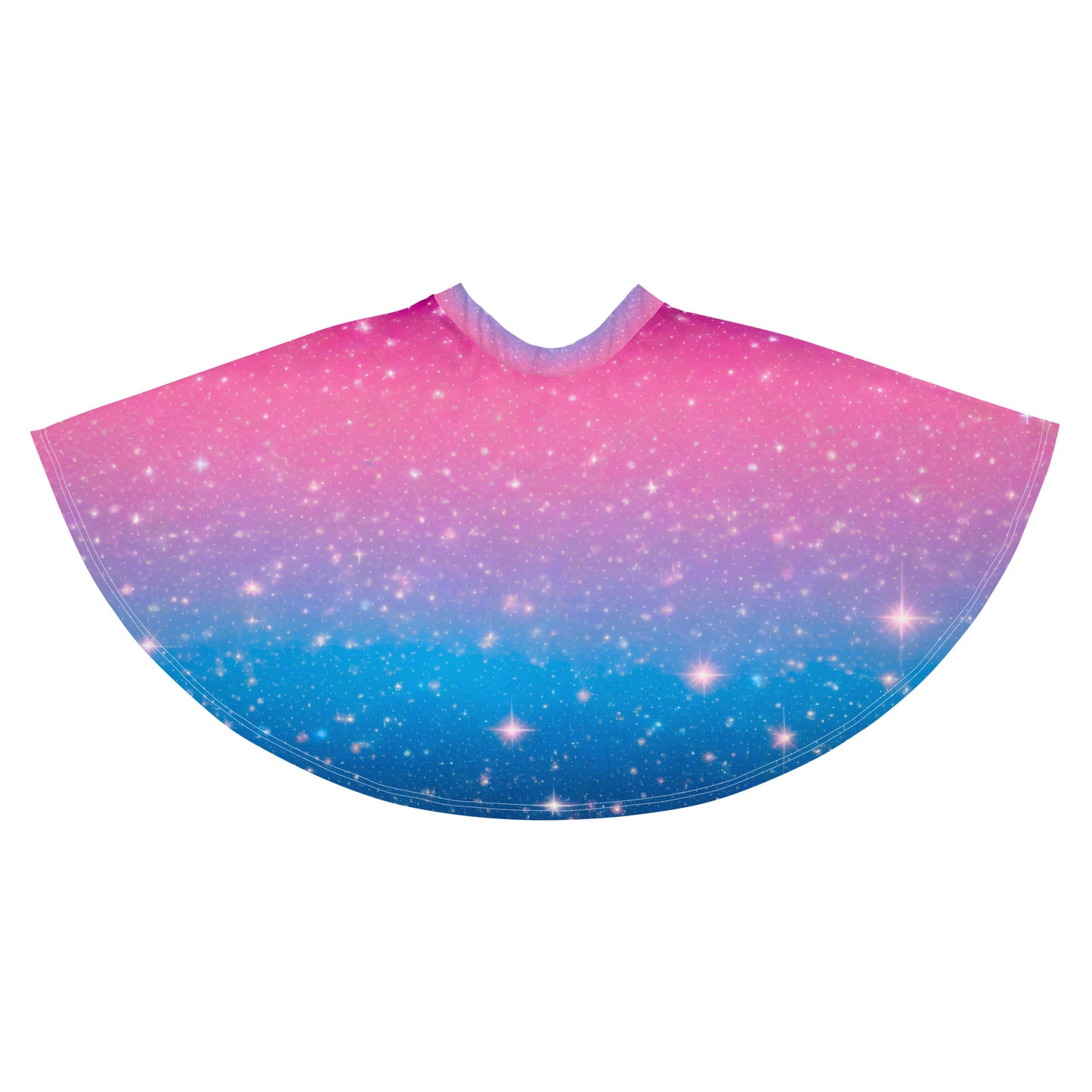 Stars on Pink and Blue Skirt