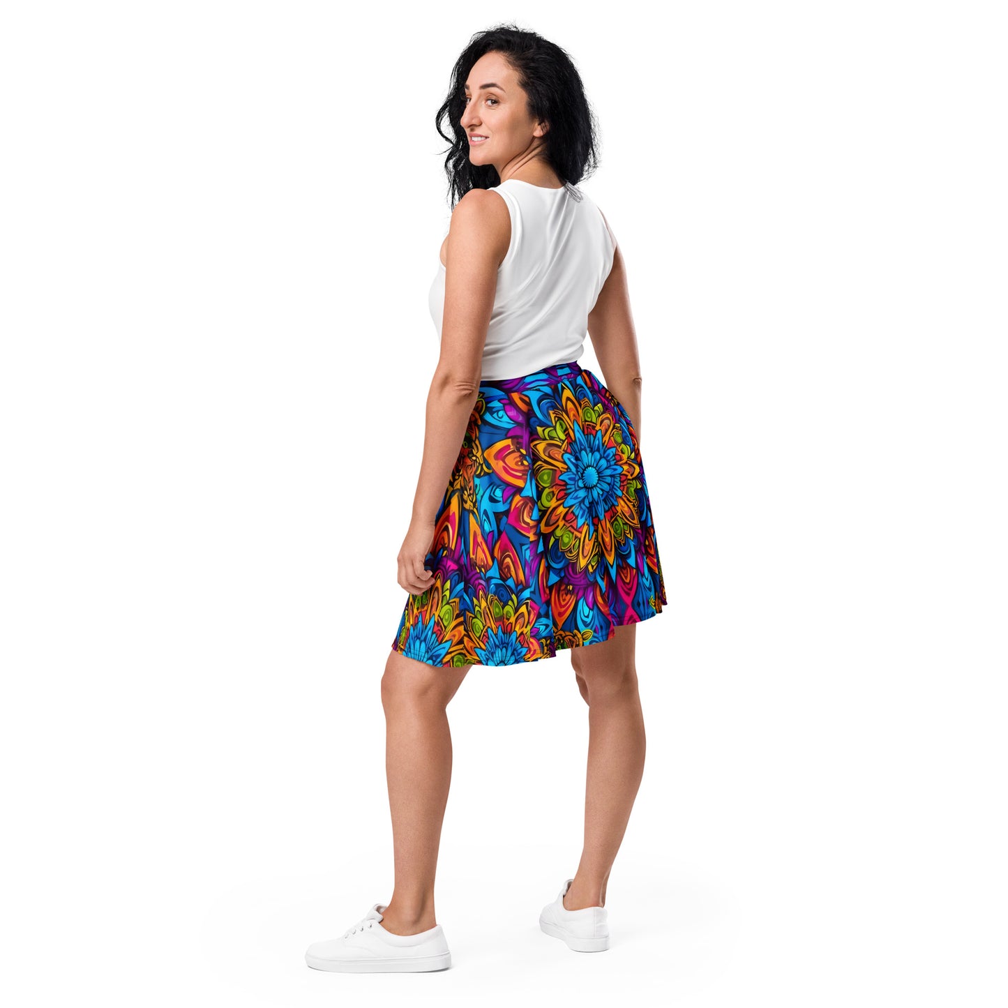 Colorful Mandala Skirt