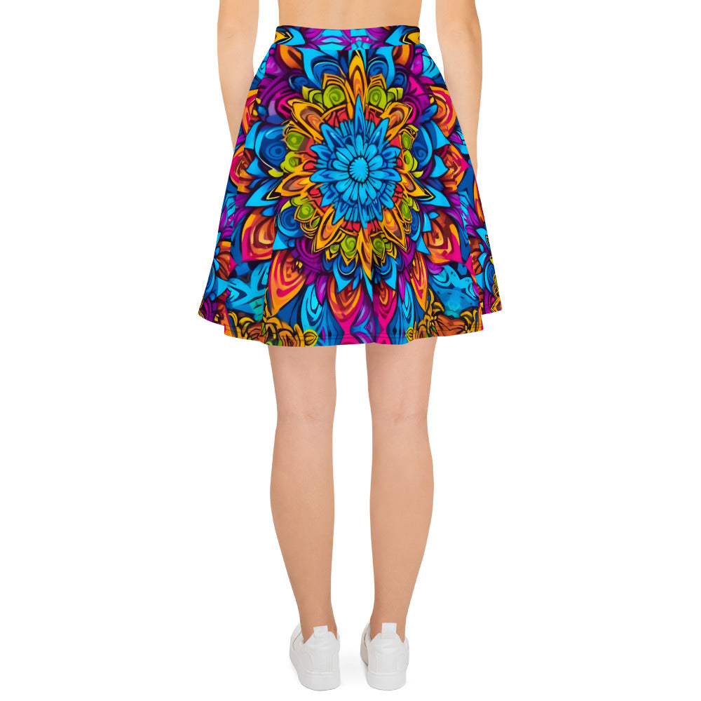 Colorful Mandala Skirt