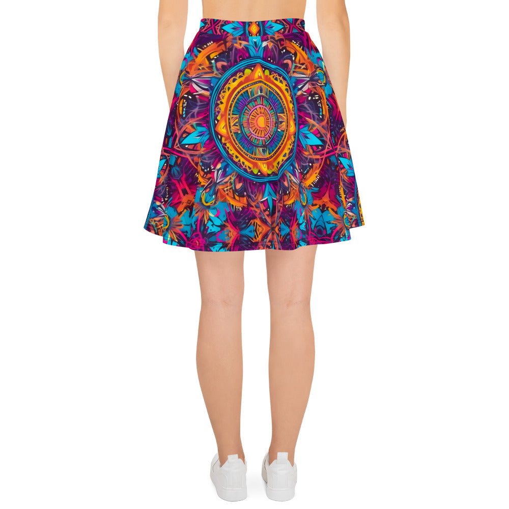 Beautiful Mandala Colorful Skirt