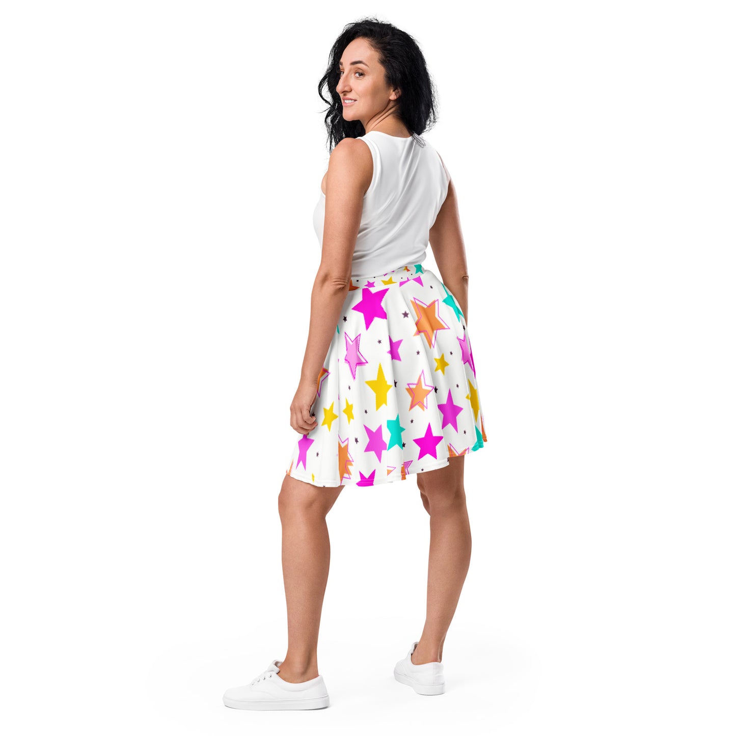 Colorful Stars Skirt