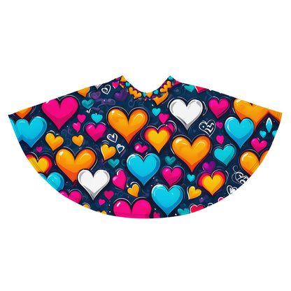 Colorful Hearts Skirt