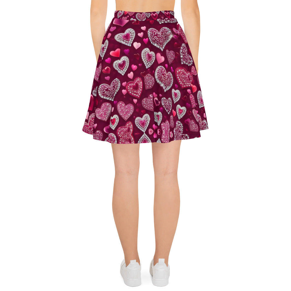 Diamond Hearts Skirt