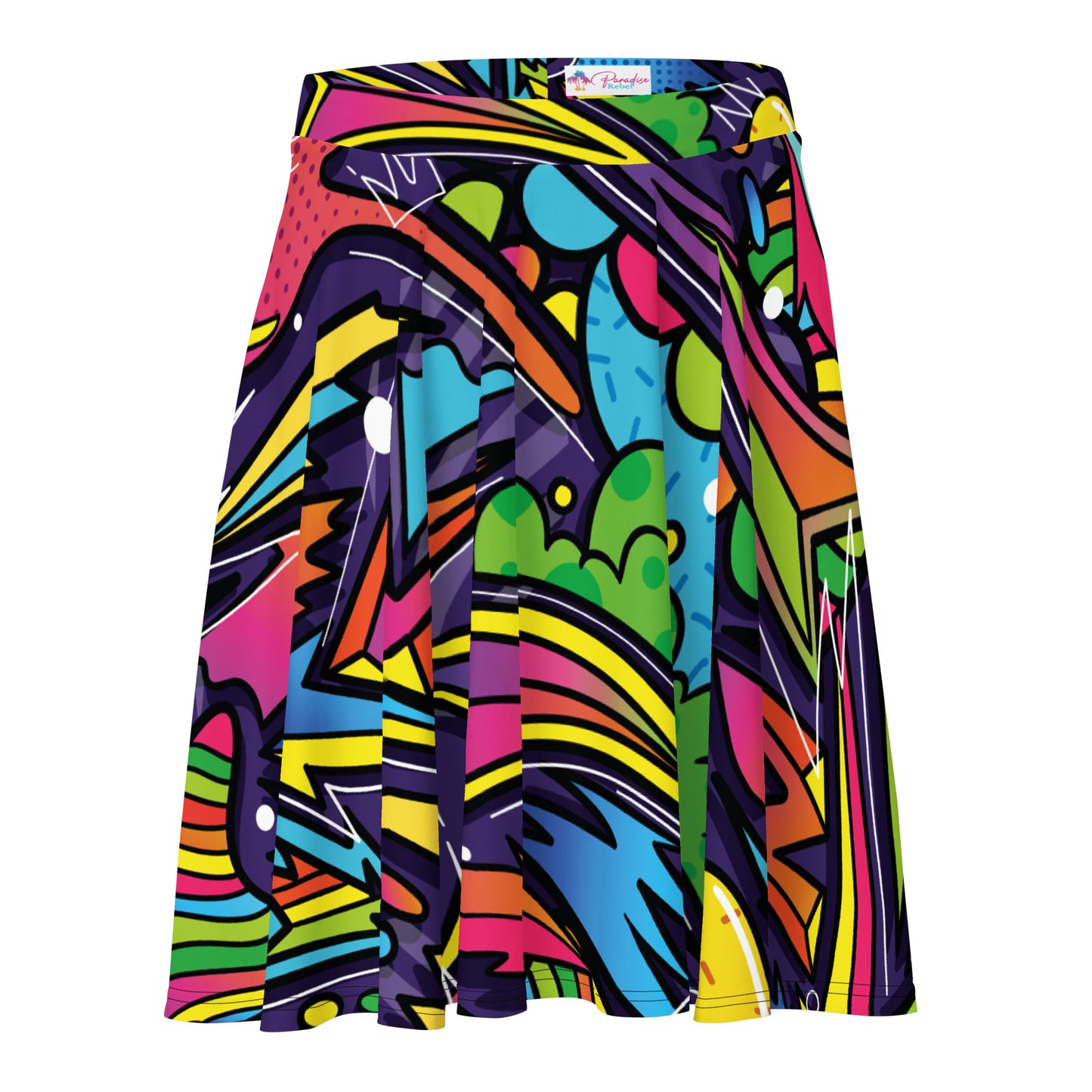 Comic Graffiti Skirt