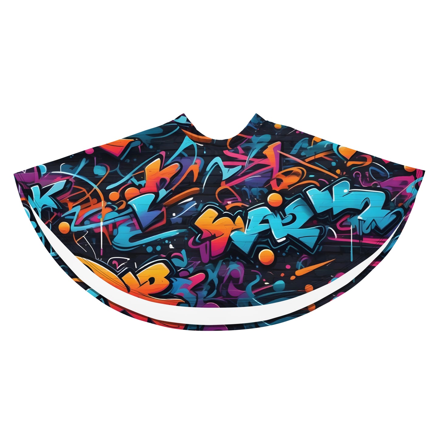 Bad Neighborhood Graffiti Art Skirt