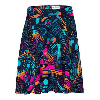 Cyber Graffiti Skirt