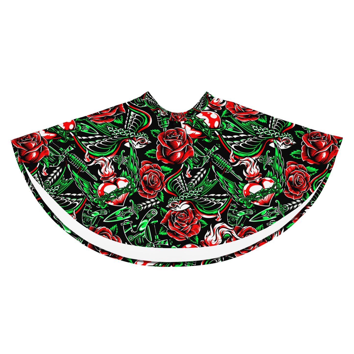 Rose and Bird Floral Skirt