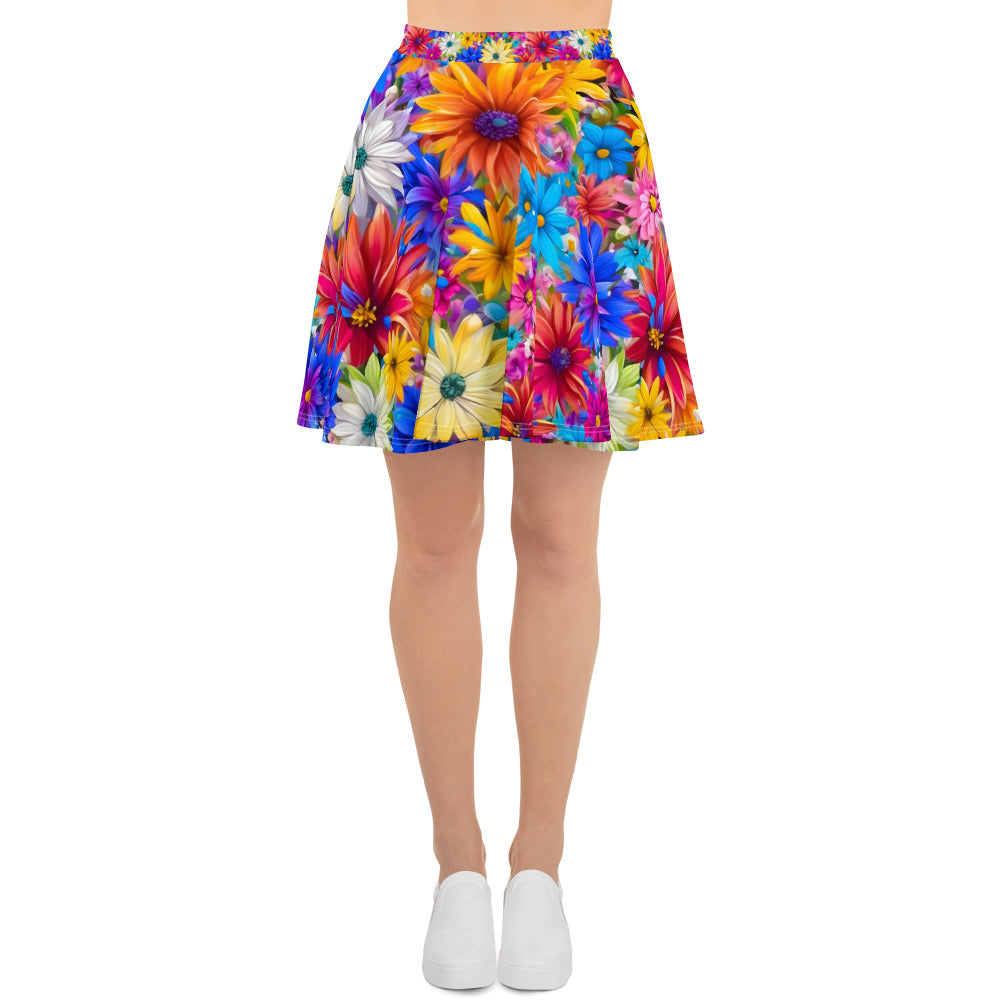 Explosion of Flowers Skirt