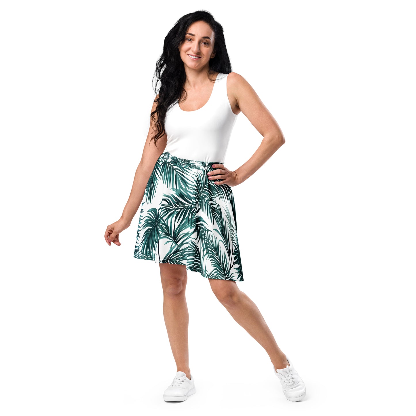 Palms Floral Skirt