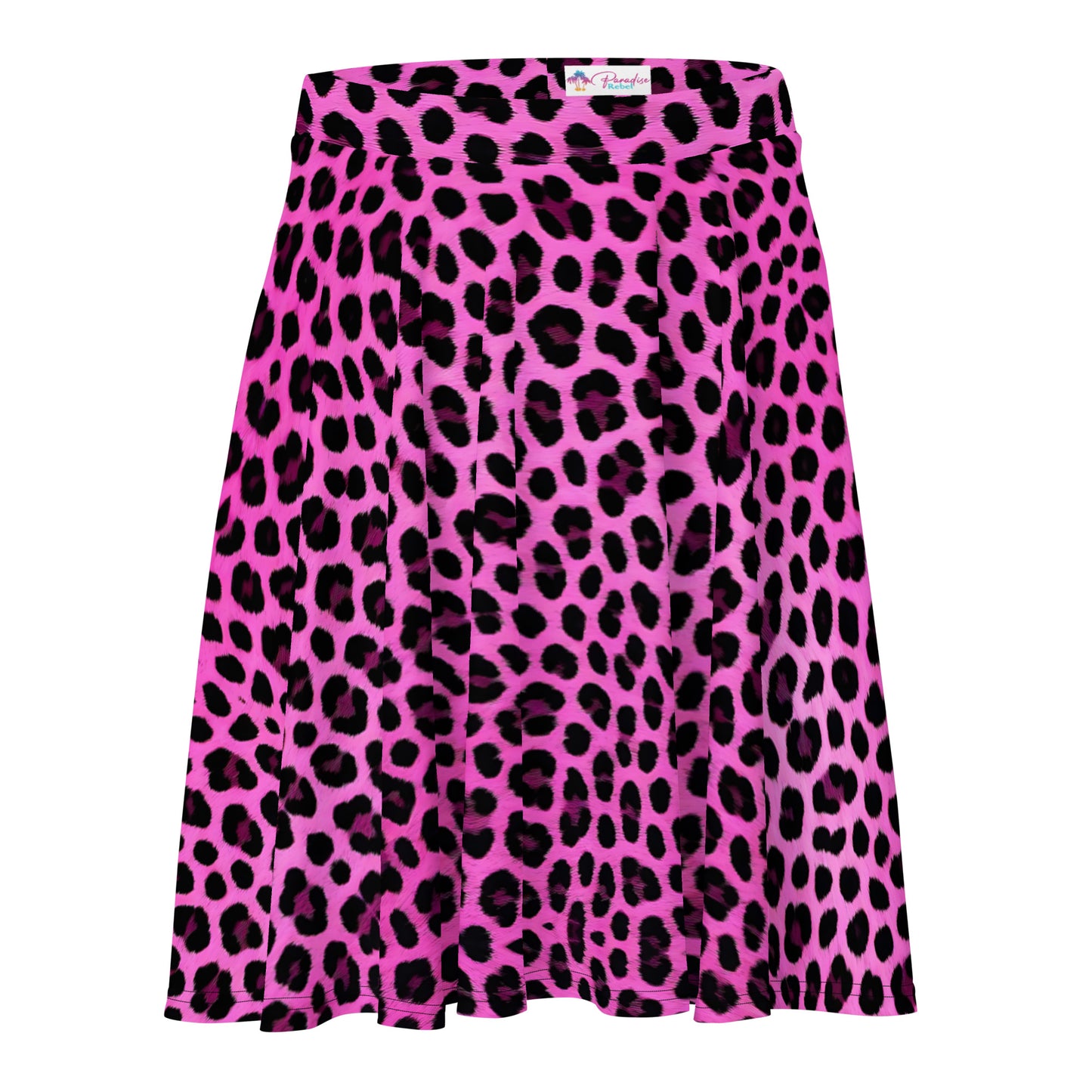 Pink Leopard Skirt