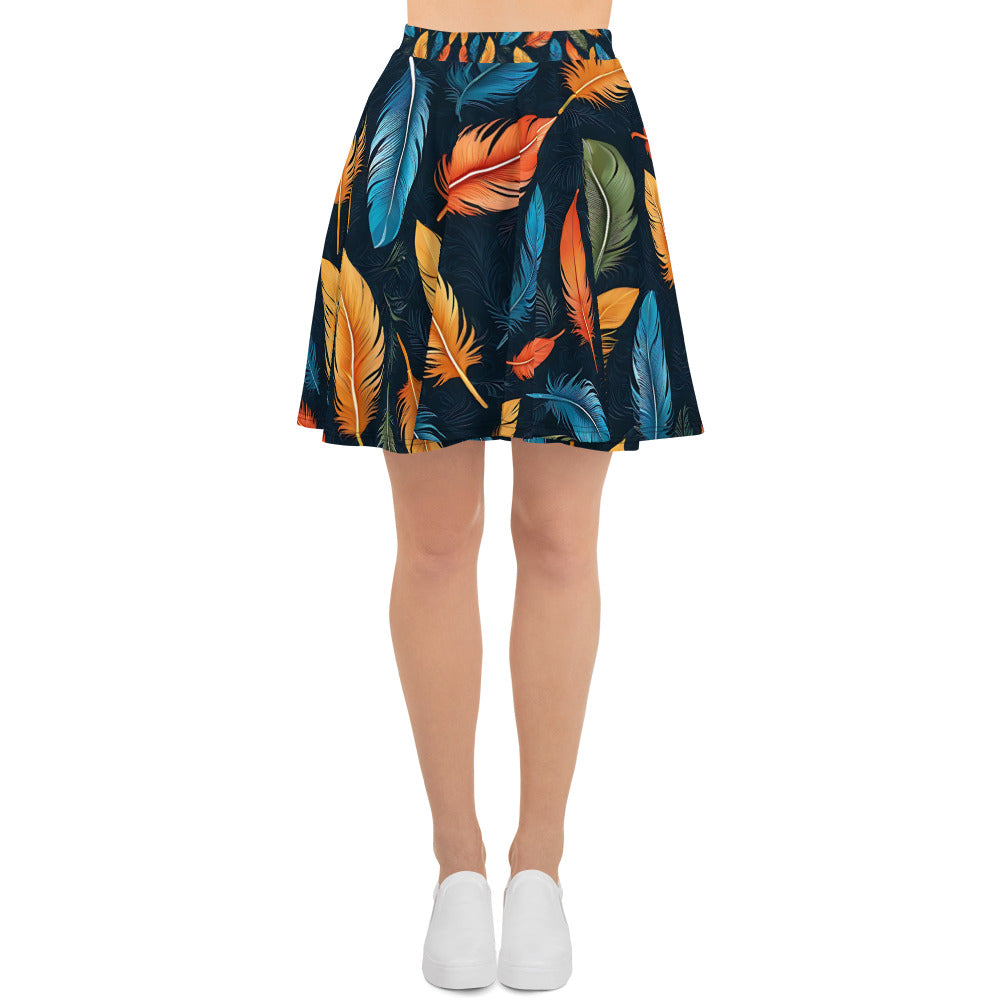 Colorfuf Feathers Skirt