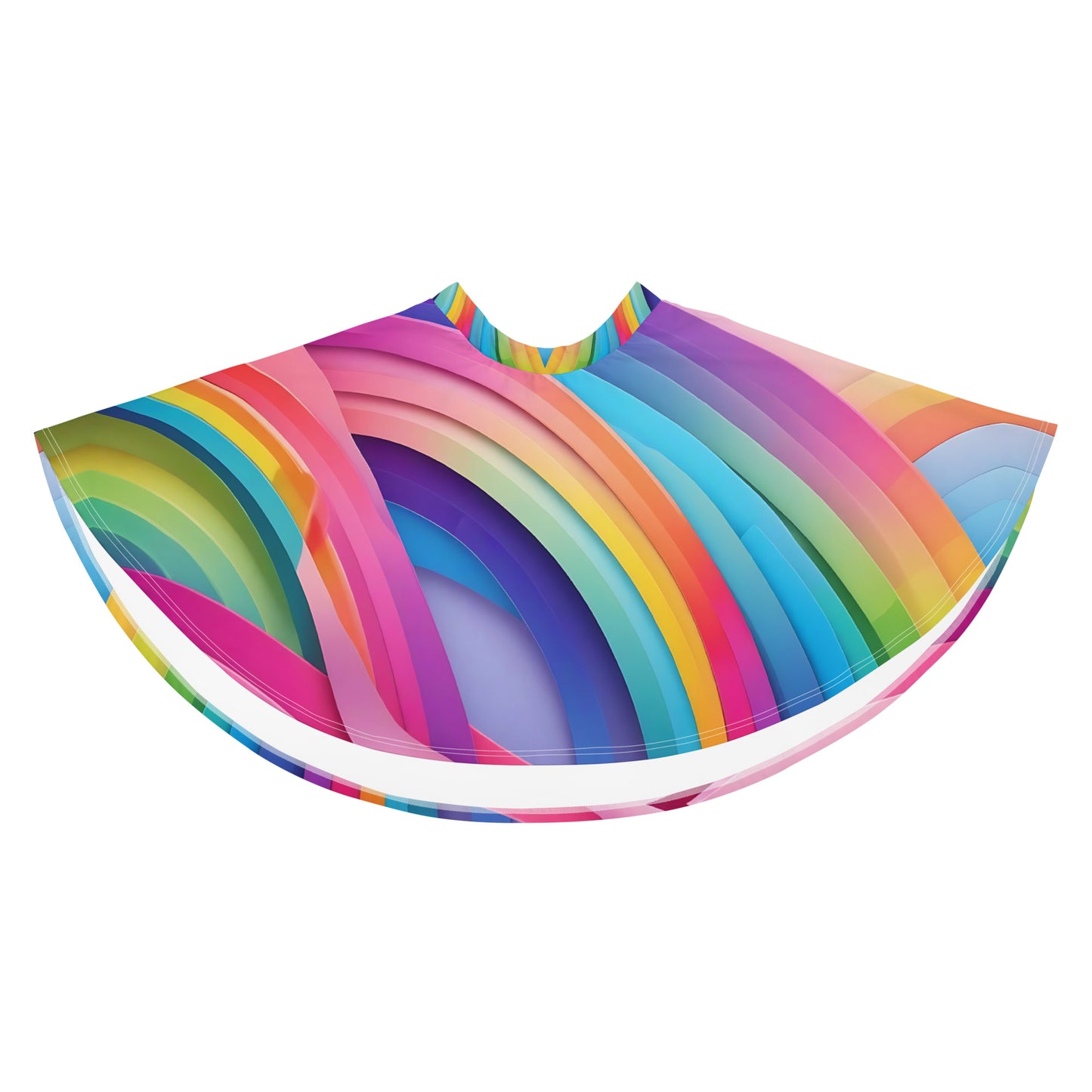 Rainbow Abstract Skirt