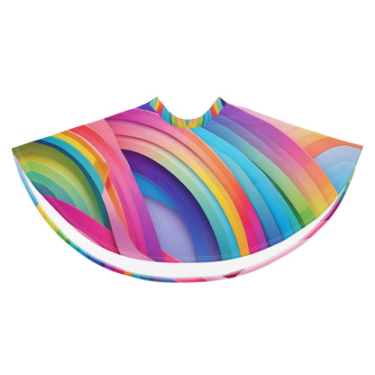 Rainbow Abstract Skirt