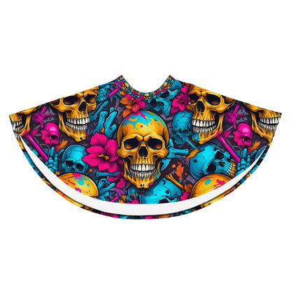 Colorful Skulls Skirt