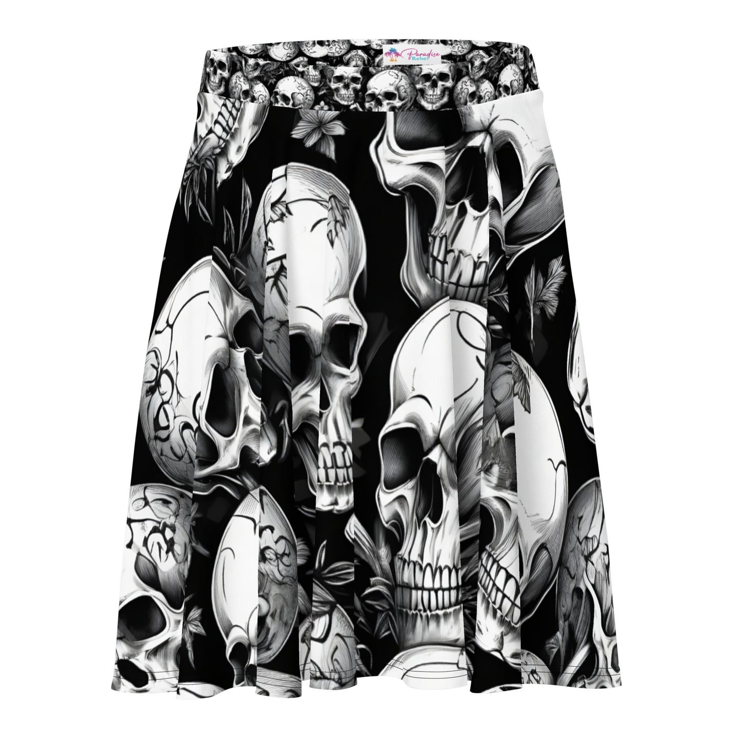 Skulls Dark Skirt