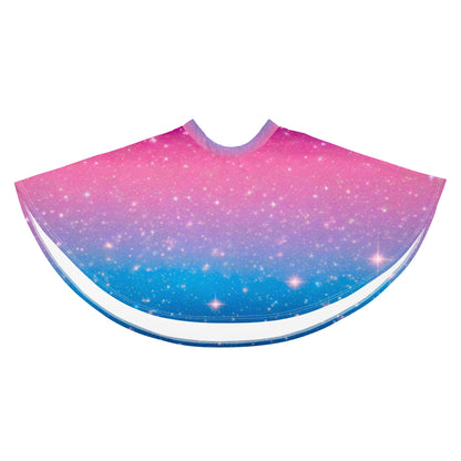 Stars on Pink and Blue Skirt