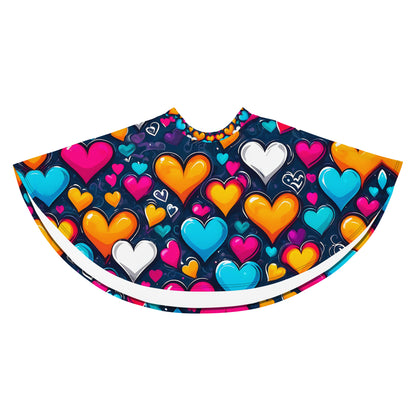 Colorful Hearts Skirt