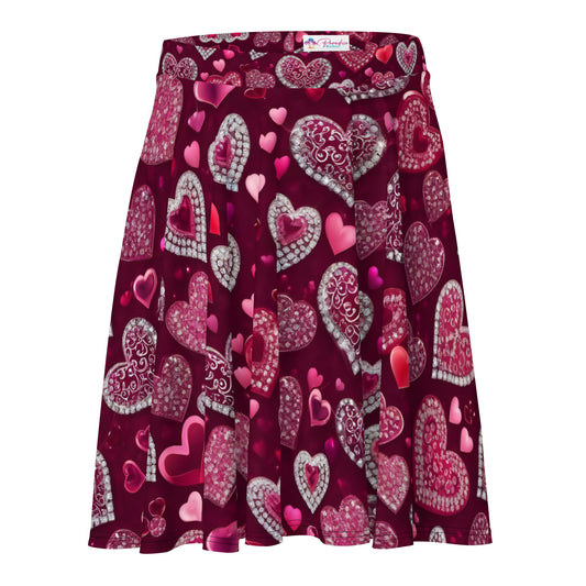 Diamond Hearts Skirt