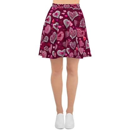 Diamond Hearts Skirt