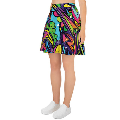 Comic Graffiti Skirt