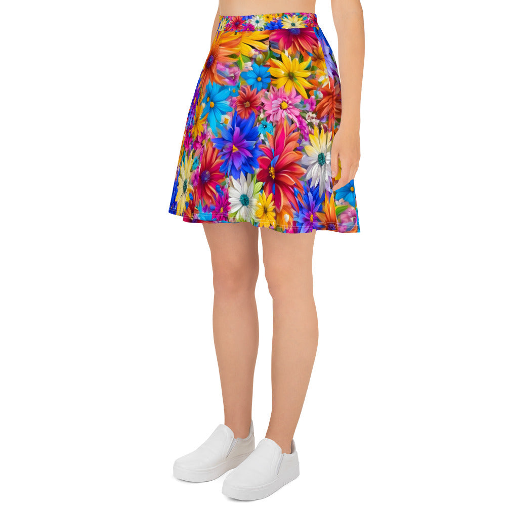 Explosion of Flowers Skirt