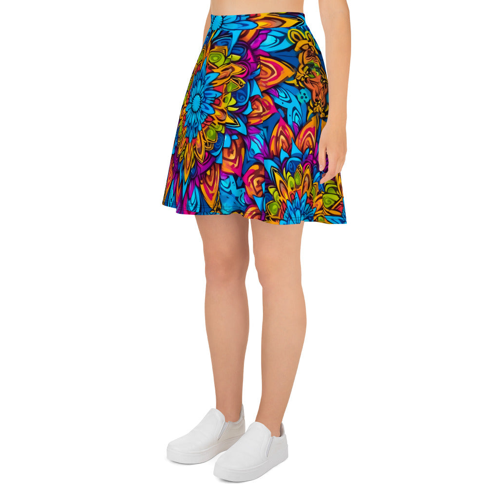 Colorful Mandala Skirt