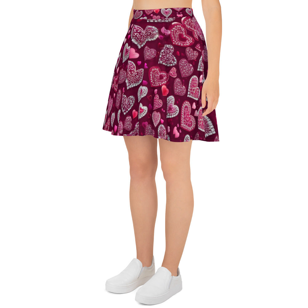 Diamond Hearts Skirt