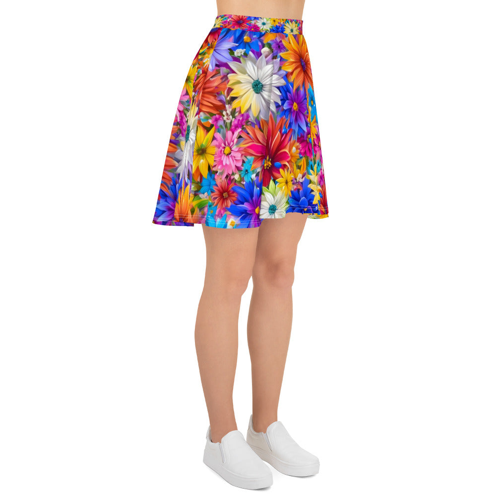 Explosion of Flowers Skirt