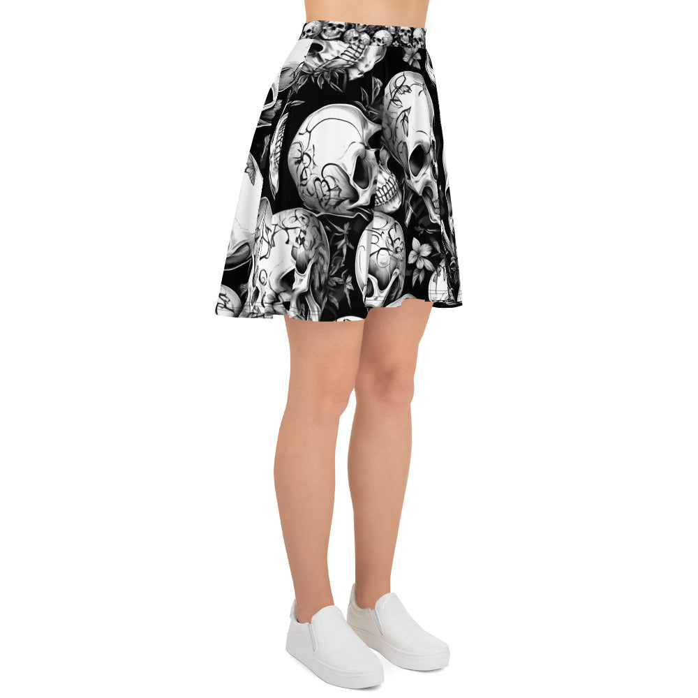 Skulls Dark Skirt