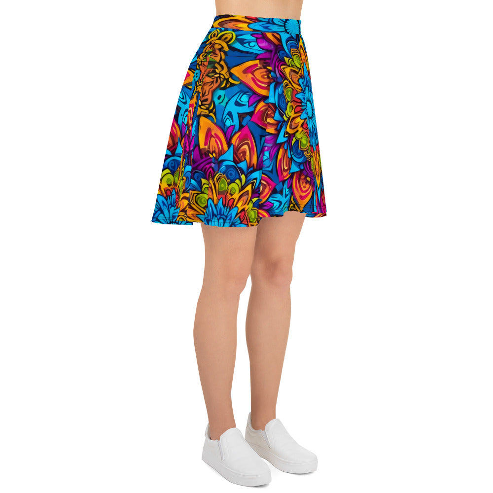 Colorful Mandala Skirt