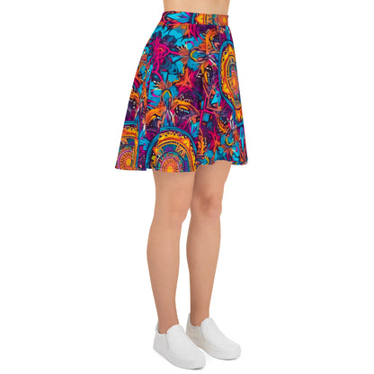 Beautiful Mandala Colorful Skirt